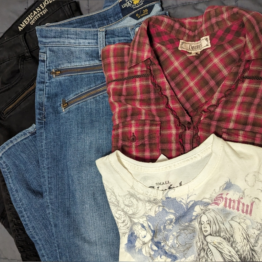 Lucky brand bundle Y2K Sinful grunge bundle